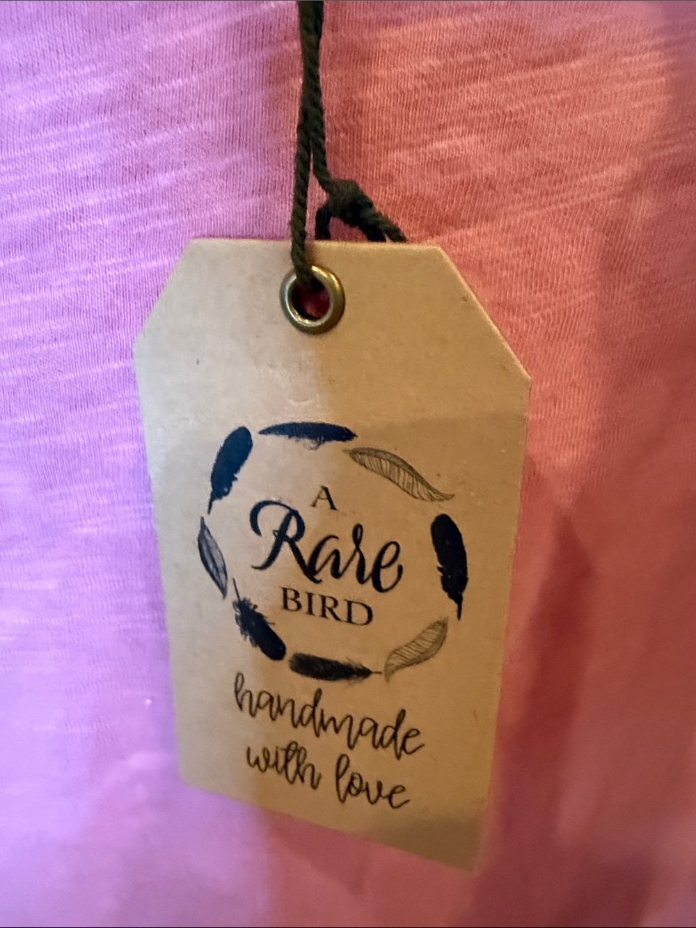 Relaxed Pink Short-Sleeve Tee with Pocket - Picture 2 of 7